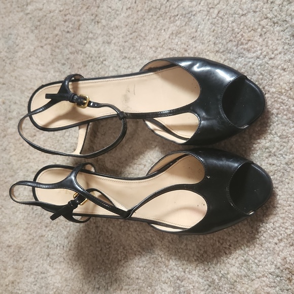 PRADA  leather sandals - Picture 1 of 3